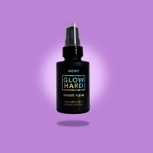 NOMY GLOW HARD Ghost Plum Holographic Highlighter